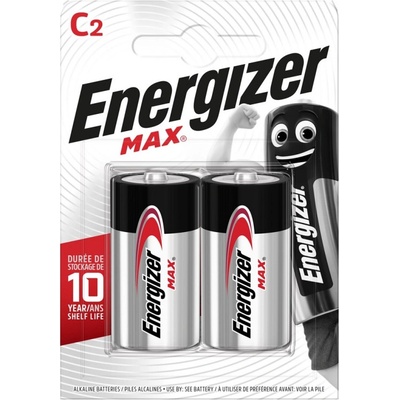 Energizer BATTERY MAX C LR14. 2 pcs. ECO package (426803)