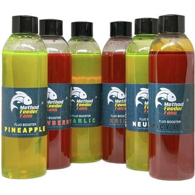 Method Feeder Fans Booster Fluo Kořeněné Maso 250 ml