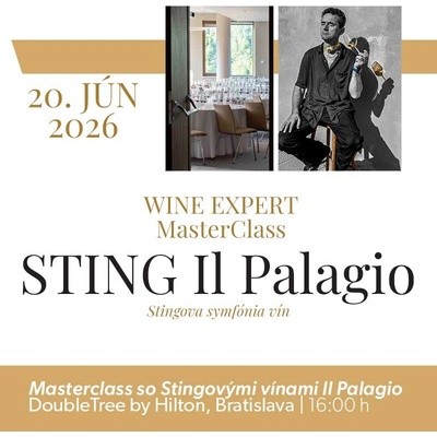 # Wine Expert Masterclass STING Il Palagio
