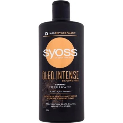 Syoss Oleo Intense Shampoo 440 ml шампоан за суха и изтощена коса за жени