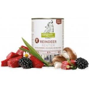 isegrim reindeer - Консерва за куче с елен, къпини и гъби 400 г