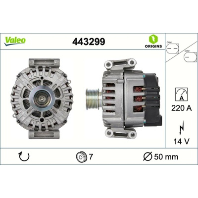 Alternátor VALEO 443299