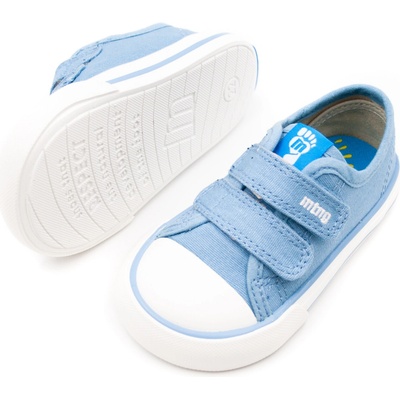 Mtng Mustang detské Barefoot tenisky Mtng. Mustang Baby Free Canvas Light Blue