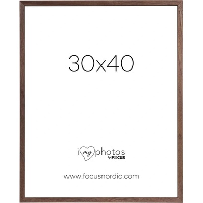 FOCUS ROCK rám 30x40 dřevo, ořech – Zboží Živě