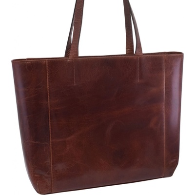 Mercucio kožená Shopper kabelka 250129 černá