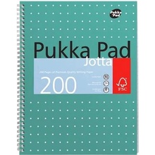 PUKKA PAD Špirálový zošit A4 štvorčekový Metallic Jotta