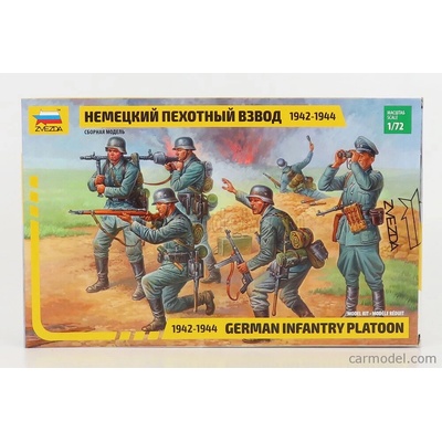 Zvezda Figúrky Soldati Vojaci Vojenská čata Nemecka / 1:72
