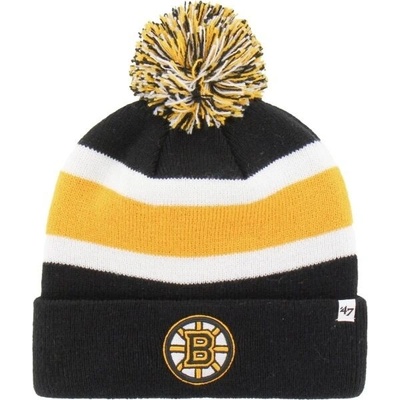 47 NHL Boston Bruins Breakaway Cuff Knit zimní čepice černá