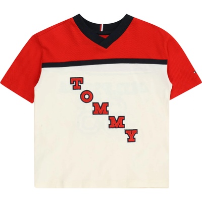 Tommy Hilfiger Тениска 'Varsity' червено, размер 176