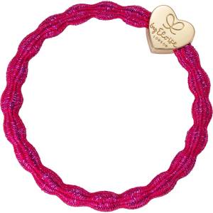 By Eloise London Metallic Gold Heart цвят Fuchsia