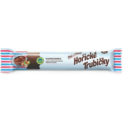 Petráčkove Horické trubičky plnené kakao 15 x 60 g