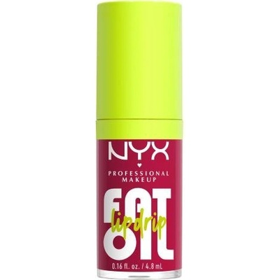 NYX Professional Makeup Fat Oil Lip Drip Olej na pery červená 4,8 ml