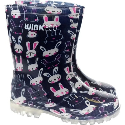 Detské gumáky Rabbit tmavomodré