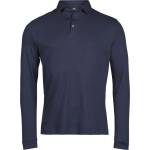 TEE JAYS tj1142 / Мъжка поло тениска с дълъг ръкав - тъмносин m (18144200302)