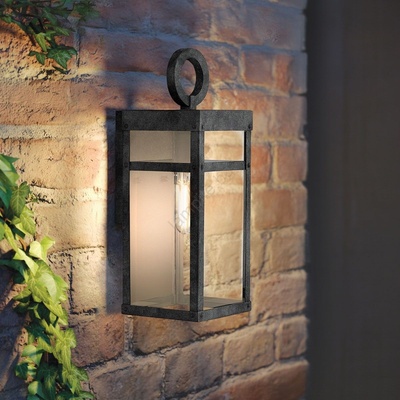 Elstead Lighting Quintiesse QN-PORTER-S-DZ -Външна стенна лампа PORTER S 1xE27/60W/230V IP44 черна (ED1104)