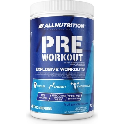 ALLNUTRITION Pre Workout, 600 Grams
