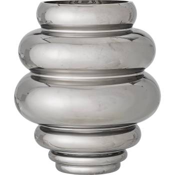 Bloomingville Ваза Zorya 24 см сребриста (82062748)