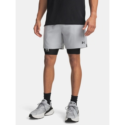 Under Armour UA Vanish Wven Short 2.0 6in Šedá