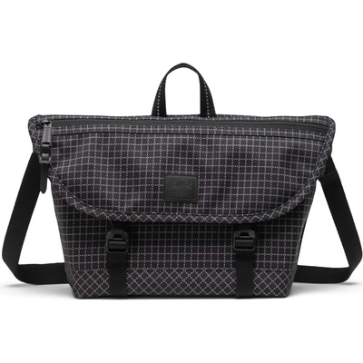 Herschel Чанта за рамо Herschel Cove Small Messenger Shoulder bag - Grid / Black - размер 7, 5 l (510-6424-0311)