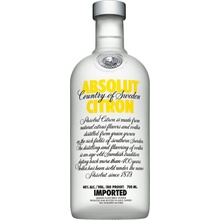 Absolut Citron 40% 0,7 l (čistá fľaša)
