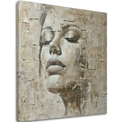 Elegantný obraz ženy Bohyňa pokoja - 80x80 cm