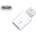 Royal Преходник Royal 21009779, от Lightning(м) към USB Micro(ж), бял (ROY21009779)