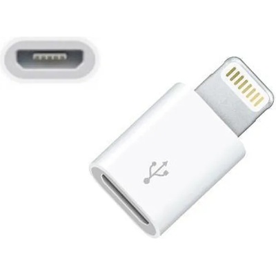 Royal Преходник Royal 21009779, от Lightning(м) към USB Micro(ж), бял (ROY21009779)