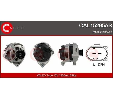 generátor CASCO CAL15295AS