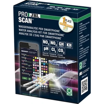 Jbl ProScan -Комплект за тестване на вода с помощта на безплатна смартфон апликация, 24 ленти