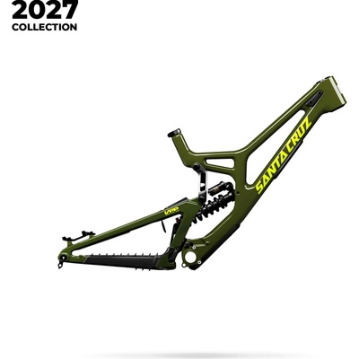 Santa Cruz V10 CC Fac MX gloss kelp green L 26/27
