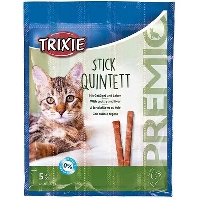 TRIXIE Premio Sticks Quintett солети за котка с пилешко и черен дроб