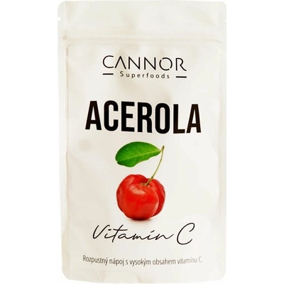 Cannor Acerola nápoj s vysokým obsahem vitamínu C 60 g