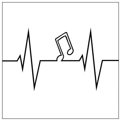 Plakát čtverec Ikea kompatibilní Music beat