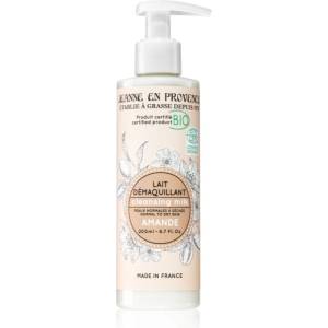 Jeanne en Provence BIO Almond почистващо мляко за тяло с БИО качество за жени 200ml