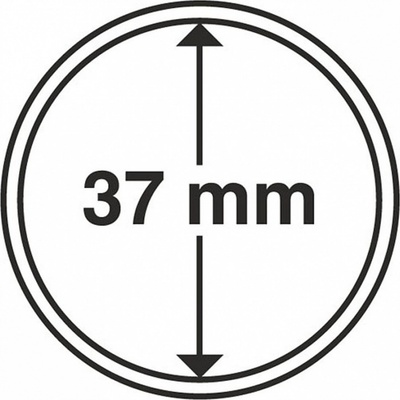 Leuchtturm kruhové kapsle na mince Vnitřní průměr 37 mm 10 Ks – Zbozi.Blesk.cz