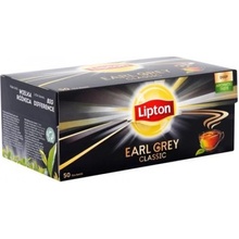 LIPTON Earl grey Čierny čaj 50 x 1,5 g