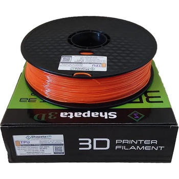 Tpu филамент 1.75мм 1кг Оранжев pro (tpu011)