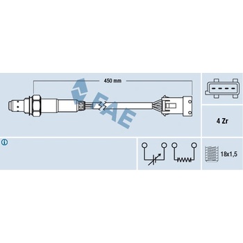 Lambda sonda FAE 77433