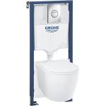 GROHE 103846sh00 - Комплект 5 в 1 solido 1, 13 м керамика/бял (gh1473)