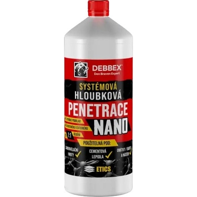 DEN BRAVEN - Hĺbková penetrácia NANO 3 l transparentná