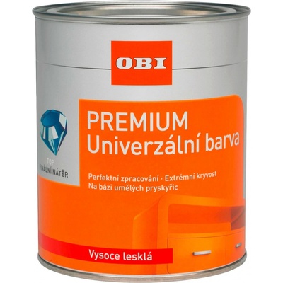 OBI Premium Univerzální barva 0,375 l lesk čokoládově hnědá