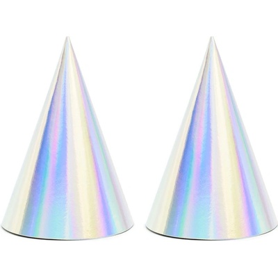 PartyDeco Párty kloboučky přeletové 6ks