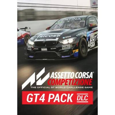 Игра Assetto Corsa Competizione - GT4 Pack за PC Steam, Електронна доставка