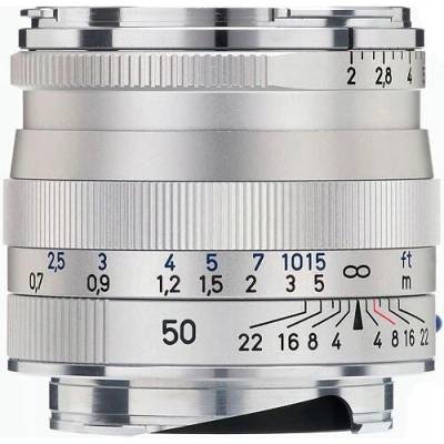 Zeiss Planar T* 50/2 ZM Leica M srebrny