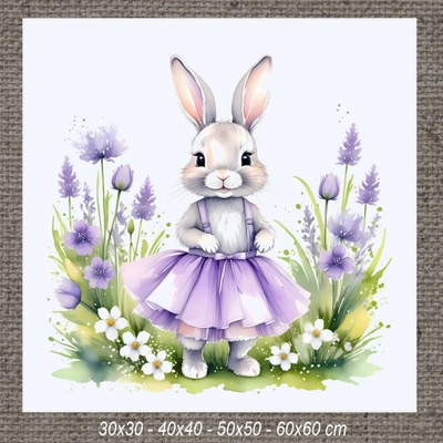 Obraz ZAJAČICA l 30x30 cm