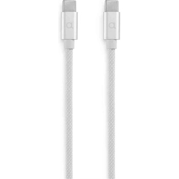 Aiino AICBC2BRN USB-C to USB-C cable made of braided nylon, 1,2m