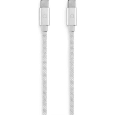Aiino AICBC2BRN USB-C to USB-C cable made of braided nylon, 1,2m