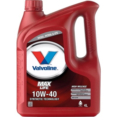 Valvoline Max Life A3/B4 10W-40 4 l