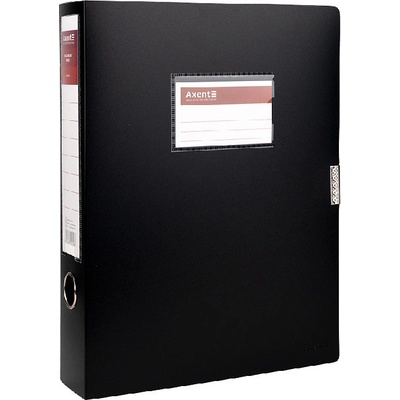 Кутия с велкро Axent А4 6.0 cm Черен (1304014-08-1760-01-A)