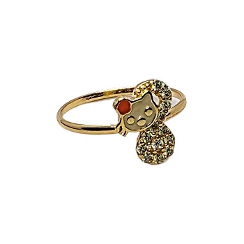 VipGold Златен детски пръстен 0.89 гр (dpr010)